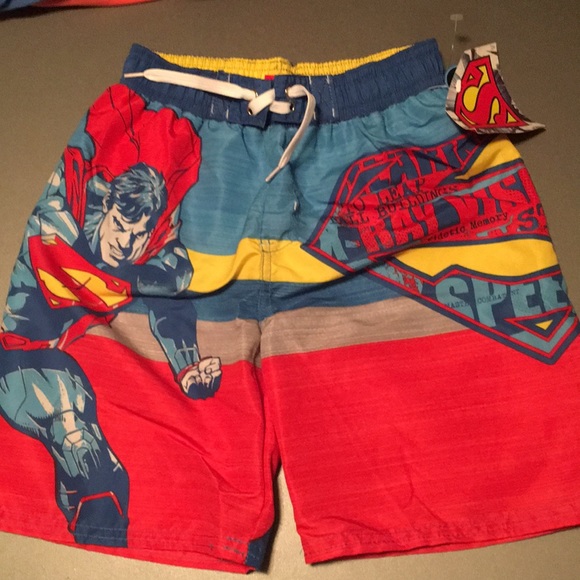 DC Comics Other - NWT! Superman swim trunks